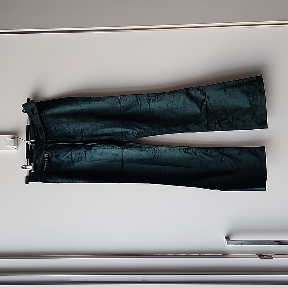 Vintage Miss Sixty Velour Extended Waistband Retro Trouser Pants